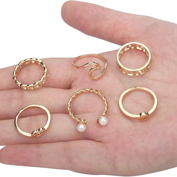 ONESING 25Ā Pcs Knuckle Ringsāfor Women Stackable Rings Sets - Picture 5 of 5